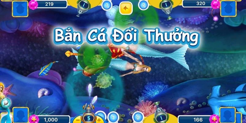 Bắn cá đổi thưởng lấy cảm hứng từ đại dương bao la