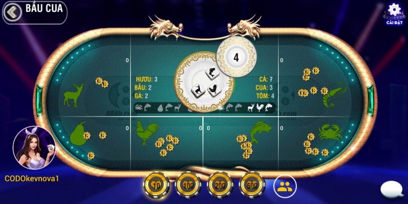 Nhiều thủ thuật hay từ cao thủ giúp bạn chơi game lắc Bầu Cua đại thắng